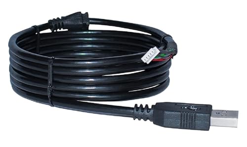 Image of USB Cable 2.0 Biometric Scanner Mantra Cable, Replacement Cable for Mantra MFS100 (USB 2.0), 1.5M, Black