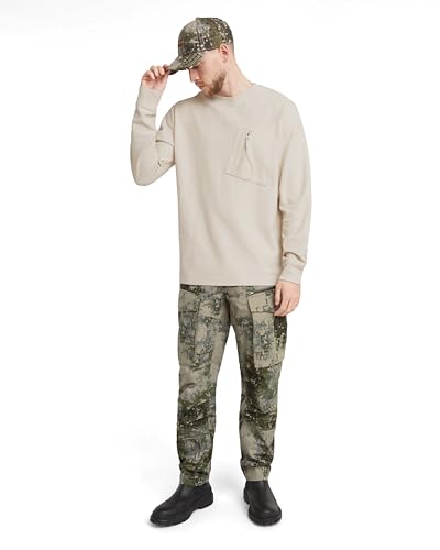 G-STAR Raw - Mens Rovic Zip 3D Regular Tapered Pants, Color Elephant Skin Mini Digi Camo, Size: 36W x 34L3