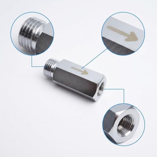 Adaptador regulador de buceo de acero con junta hermética premium 3