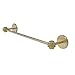 Allied Brass 7131D/30-SBR Satellite Orbit One Collection 30 Inch Dotted Accents Towel Bar, 30-Inch, Satin Brass