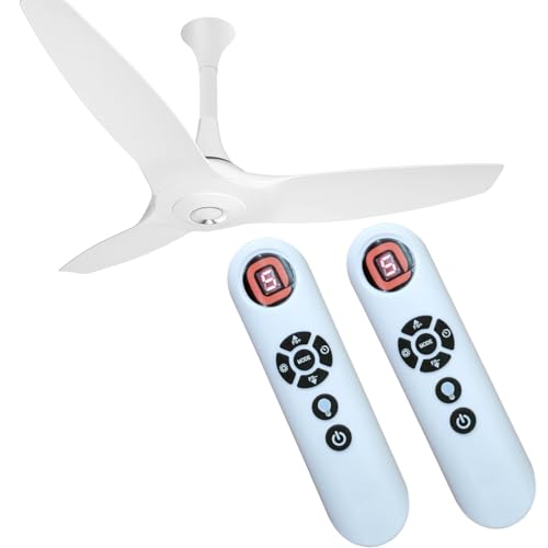 Image of ZIEVA Compatible with Orient Ceiling Fan Remote Control Wireless with Sleep Mode, Timer Mode and Speed Adjustment - Remote Control Kit (Fan Not Included) (Orient - 2 Pcs)
