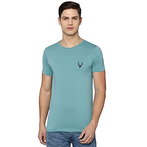 Image of Allen Solly Men's 100% Cotton Regular Fit T-Shirt