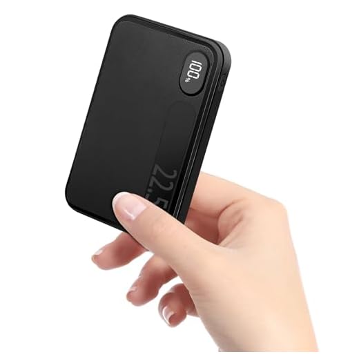Power Bank 10000mAh, 22.5W Caricatore Portatile Power Bank Ricarica Rapida PD3.0 QC3.0 USB C Ingressi&Uscite, Powerbank Piccolo con Display LED per iPhone iPad Samsung Huawei Tablet