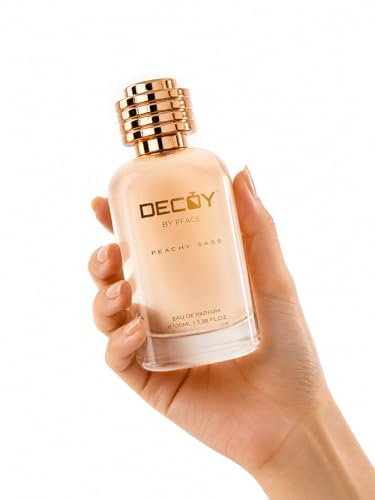 Image of Decoy Luxury Peachy Sass EDP Perfume for Women | Fresh Fruity Floral Eau De Parfum | Neroli, Raspberry & Honey Fragrance for Office, College & Daily Wear | Premium Feminine Scent | Travel Friendly Perfume Spray | 100ML (Peachy Sass)