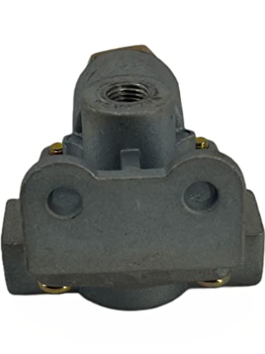 Image of TORQUE 2 Pack QR-1C Quick Release Valve for Heavy Duty Air Brake Systems, Replaces Bendix 289714 289714N, Haldex 289714X KN32041, Velvac 034012 34012, Mack 25175160