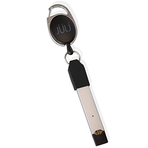 JULI Leash Premium Anti-Loss Retractor for Juul | Keychain Leash only Compatible with Juul Device | Juul Holder with Durable Rubber case