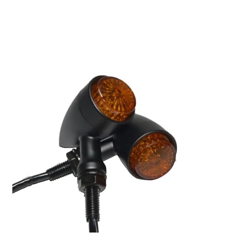 Clignotant pour moto feu de stop LED ambre indicateur aluminium 10mm
