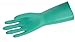 Memphis Glove Unsupported Nitrile Gloves, Straight Gauntlet Cuff, Unlined, Size 10, 11mil