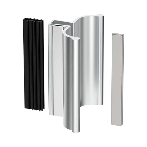 Shuisen Frameless Shower Door Handle Cover
