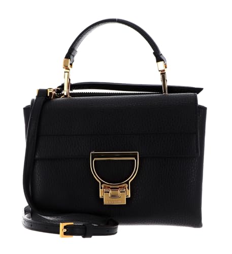 Coccinelle Arlettis Handbag Grainy Leather Noir