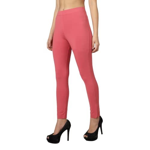 Image of ON&ON Women's Cotton Stretchable Slim Fit Straight Pants Trouser for Casual Wear and Office Wear