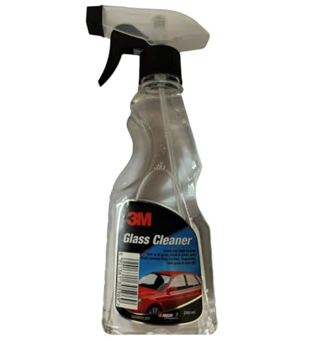 Image of 3M Car Care Microfiber Cloth (3 Pieces) | Non-Scratching Cloth for Exterior, Interior and Glass | Absorbent Microfiber Technology, 200 GSM, Multicolor IA260100036 Car Care Glass Cleaner (250 ml)