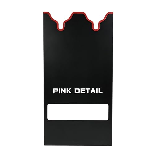 PINKDETAIL Car Polisher Holder, Double Station Polisher Machine Rack Wall Mount Polisher Holder Double Rack, Premium Metal Car Detailing Holder/Hanger/Rack for Polishing Machines