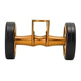 ERYUE Garde-Boue à Roues Faciles à Vélo Pliant Dahon à Doubles Roues avec Finition CNC Conception Légère pour Dahon (Or)