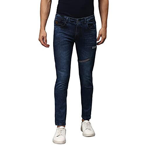 Image of Campus Sutra Men's Mid Rise Regular Fit Jeans