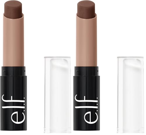 e.l.f. Lip Exfoliator, Moisturizing Scented Lip Scrub For Exfoliating &amp; Smoothing Lips, Infused With Jojoba Oil, Vegan &amp; Cruelty-free, Brown Sugar (Pack of 2)