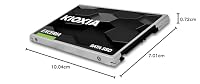 KIOXIA EXCERIA SATA SSD – 480GB 2,5” Internes Laufwerk – Bis zu 555MB/s Lesen, 540MB/s Schreiben, 6Gb/s (SATA 3.2), Flash-Speicher-Upgrade für Notebook und Desktop-PC – Ansicht 8