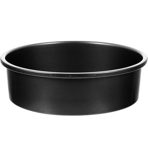 FONDOTIN Molde para Pastel Desmontable de Acero al Carbono Antiadherente Redondo de 8 Pulgadas Molde para Hornear Tartas y Bizcochos Resistente a Altas Temperaturas para Repostería