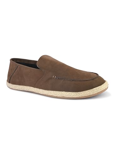 Image of Prolific Men's Suede Causal Loafer Shoes | Espadrilles | Lighweight Slip-On's | Soft Cushioned Insole | Stylish & Comfortable | Lightweight Shoes for Men, Designed for All Seasons