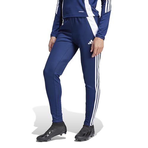 Pantalon d'entraînement adidas bleu marine pour rester au sec durant le sport