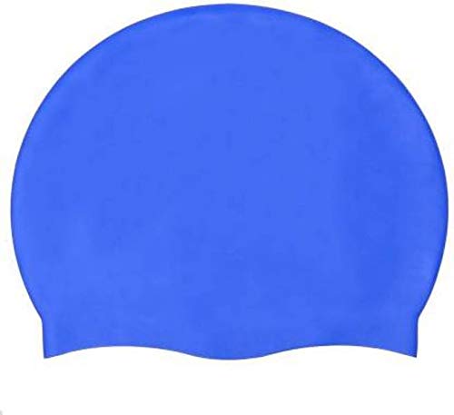 Silicone Swimming Cap for Unisex Swimming Pool Caps Waterproof Swimming Accessories, Multi Color, Pack of 1, SC112-image-44