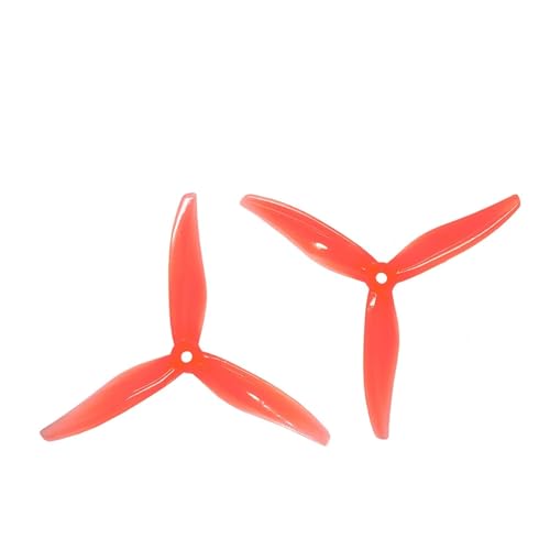 6 Pairs For 51377 Propellers, FPV Racing Freestyle Drone Accessories(6 Pairs Pink)