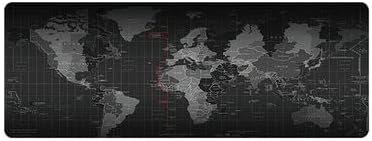 COOLBABY World Map Gaming Mouse Pad