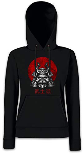 Bushido Samurai Femme Hoodie sweat-shirt au motif japonais Urban Backwoods original