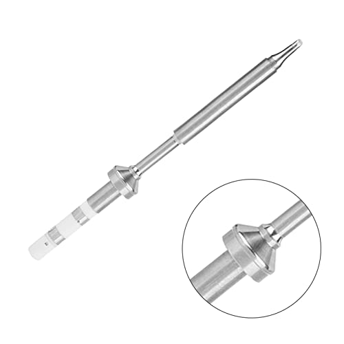 Image of 7 Types Mini Stainless Steel Solde Iron Tips, Iron Station Kit, Replacement for TS100 Solde Iron (TS-BC2)