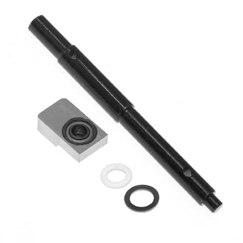 Medium Carbon Steel Spur Gear & Cush Drive Shaft & Bearing Mount Bracket Support Compatible for TRAXXAS-1/5 X-MAXX 8S XRT