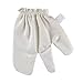 Raw Silk Gloves, Body Scrub Mittens, Gentle Massage Glove with Elastic Wrist Band, Nourishing Skin Rejuvenation, for Home Indoor Spa, Bath, Shower, Men and Women Routine immagine