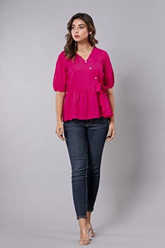 Image of FAB STAR- LOOK GREAT FEEL GREAT. Women's Stylish Rayon Slub Tops.
