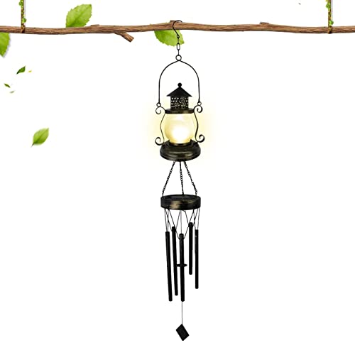 Carillons éoliens Camping Light,Lampe de Tente Solaire de Camping - Carillons éoliens solaires imperméables, Accessoires de Camping de Lampe de Tente Cadeau de Noël Generic
