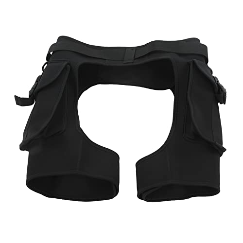 EVTSCAN Wetsuit Pants for Mens, 2.5mm Neoprene Diving Technical Shorts, Quick Dry, with Two Large Side Pockets and Adjustable Waist Band for Technical Diving(X-Large)