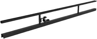 Barrette Outdoor Living VersaRail Aluminum 6 ft. Triple Rail Topper Matte Black 73050438