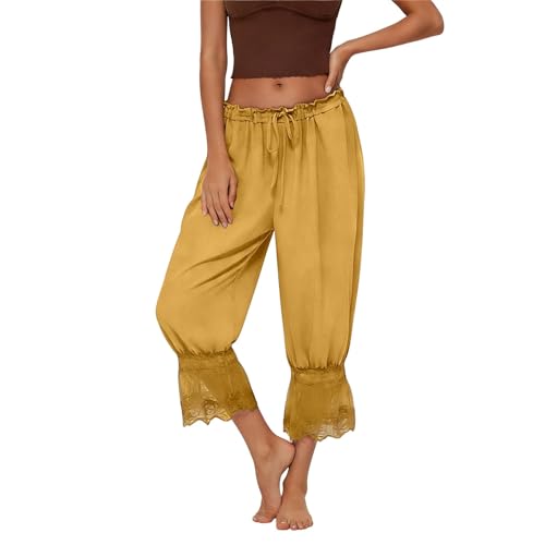 Pantalon décontracté à lacets doux pour en finir avec les pyjamas trop chauds
