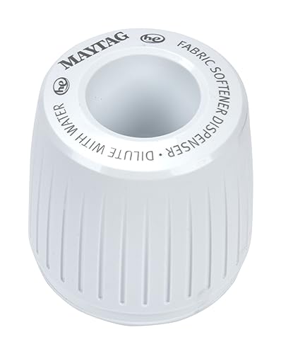 Whirlpool W10850126 Genuine OEM Top Load Washer Fabric Softener Dispenser Cup Replacement Part - Replaces W10680195, W10777971