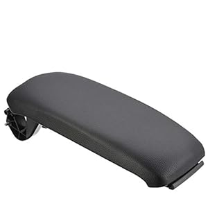 GBSONGJIN Auto Armlehnen Deckel Schwarz Kunstleder