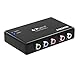 Portta Component zu HDMI Konverter RGB YPbPr + R/L to HDMI Converter Video (YPbPr) Audio zu HDMI Adapter 1: 1 Übertragung Unterstützung HD 1080P für PS2 PS3 STB Xbox360 DVD HDTV/Projektor/Monitor