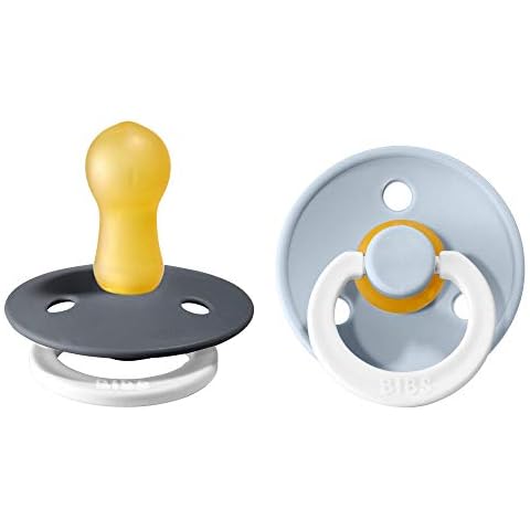 BIBS Colour Glow Schnuller 2er-Pack, BPA-frei. Leuchtet im Dunkeln Cover