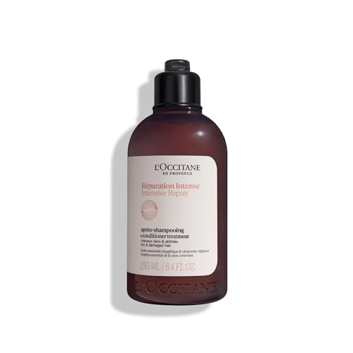 L'OCCITANE - Acondicionador Reparación intensa - 250 ml - Cabellos secos y dañados - Fabricado en Francia