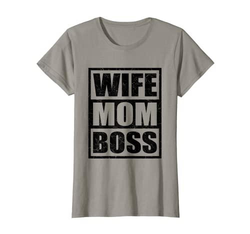 Femme Wife Mom Boss Funny Mother's Day Boss's Day Mother Employer T-Shirt