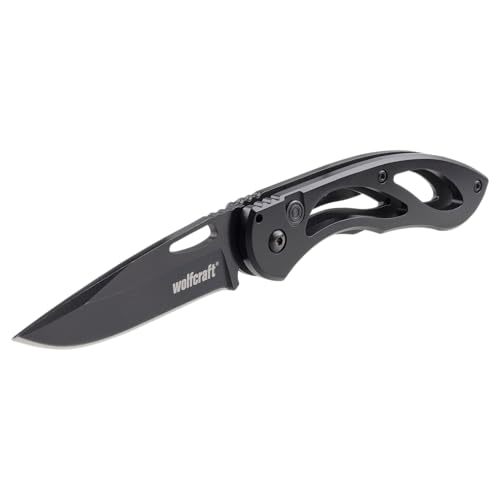 Wolfcraft Leisure Knife with Folding Blade I 4288000 I Versatile ...