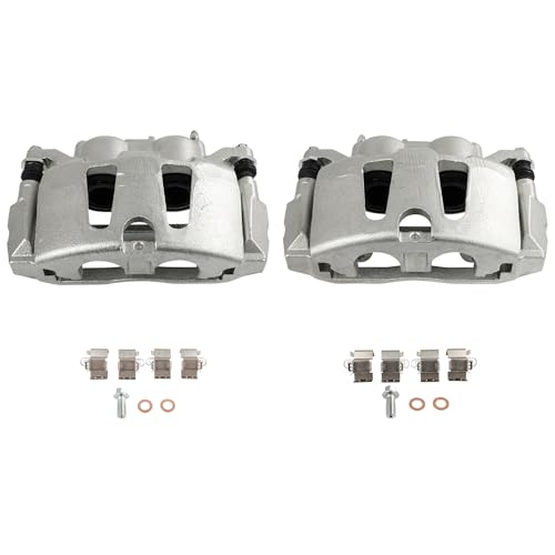 Image of SCITOO 2PCS Front Brake Calipers Assembly w /Bracket For Dodge