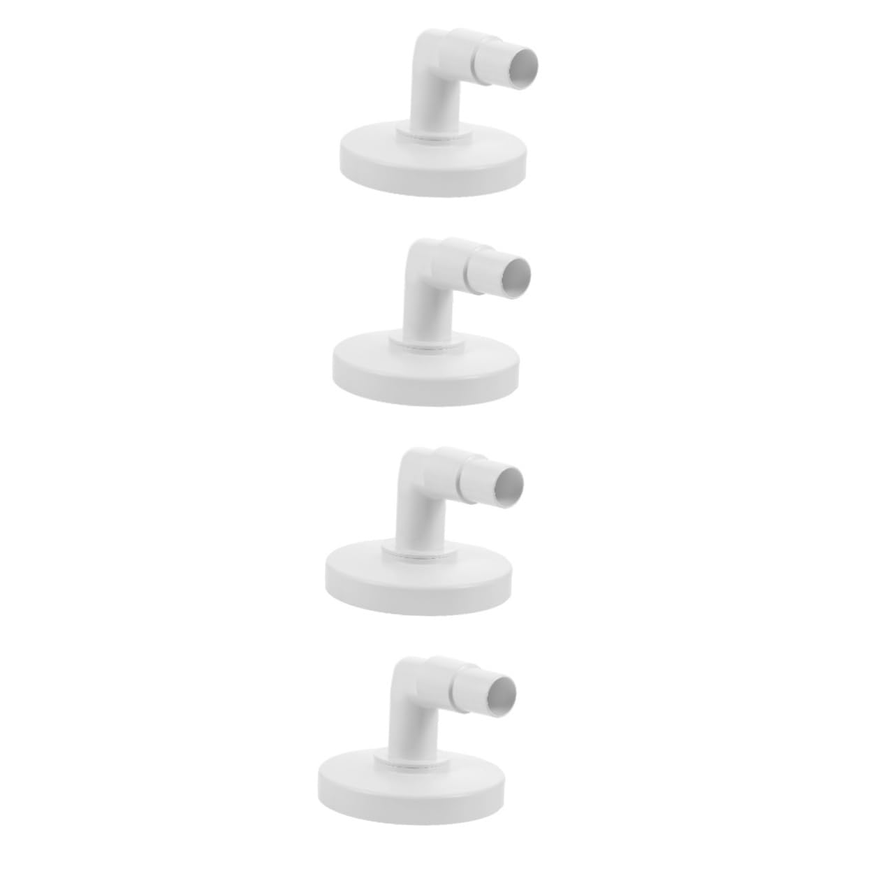 POPETPOP 4 Piezas Skimmer de Piscina Adaptador de Manguera desnatadora Reemplazo del Adaptador de la Placa del Skimmer. Adaptador de Codo de Manguera de Skimmer Manguera de vacío