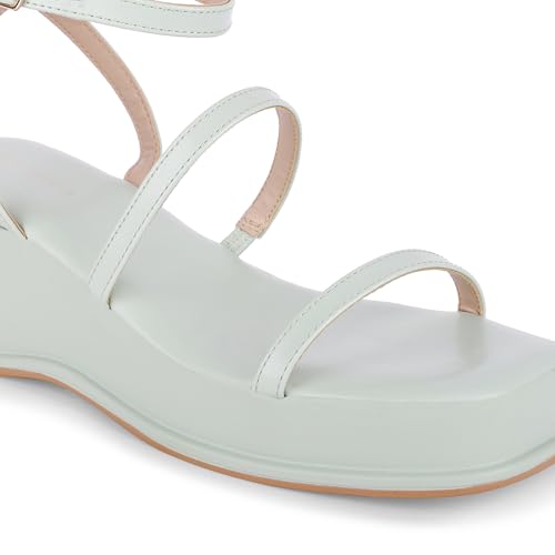 Image of Lino Perros womens Lino Perros Casual Platform Sandles Heeled Sandal
