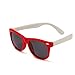 OHEODVQY Polarized Sunglasses Classic Fashion Glasses Sunglasses(White Red)