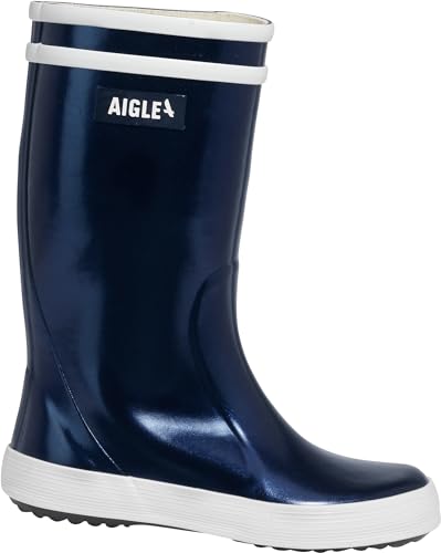Aigle Lolly Irrise 2 Regenstiefel, Unisex, Kinder, Blau - Bleu cosmos, 32...