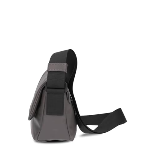 Zwei Unisex Umhängetasche Cargo CA40 kleine wasserfeste Tasche 1 Liter aus leichtem Hydroflex, Schlüsselband, verstellbarer Gurt, sportliche Crossbody-Bag für Damen Herren & Teenager (stone)
