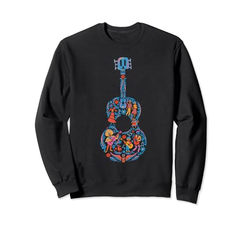 Coco Guitar Pattern Sweatshirt